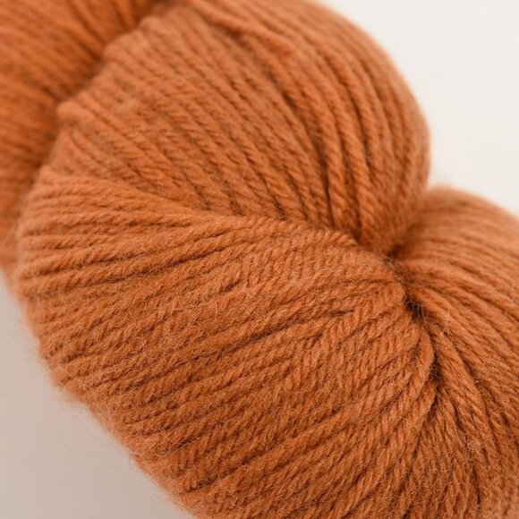 YOTH Yarns Little Brother Fingering Merino Cashmere Yarn 435 Yards Carrot Orange - Picture 2 of 3